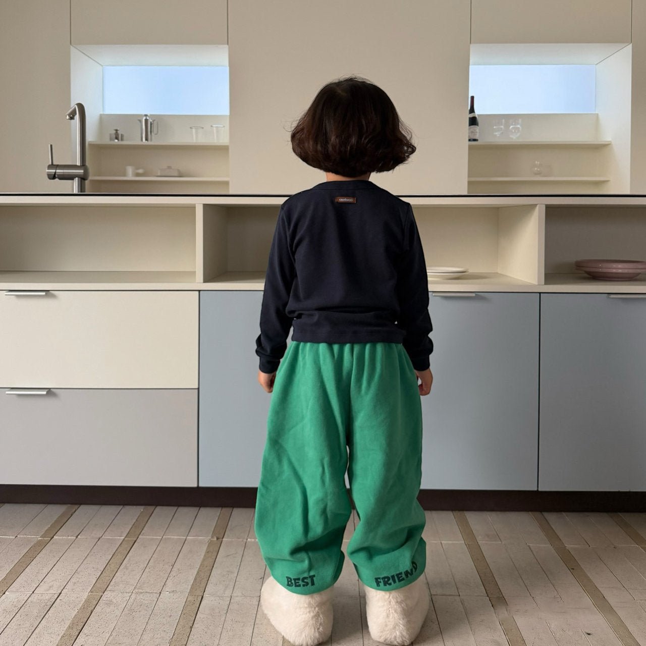 Kids W25 'Best Friend' Jogger Pants (2 - 7y) - 2 Colors kids outfit