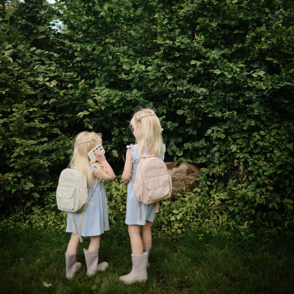 Kids Mini Backpack in Blush - Mushie