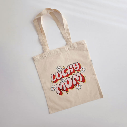 Lucky Mom Tote kids outfit