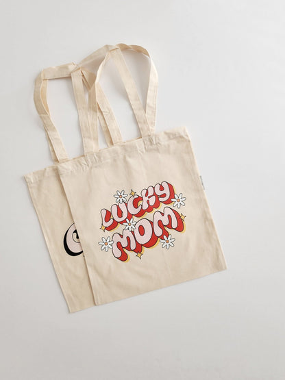 Lucky Mom Tote kids outfit