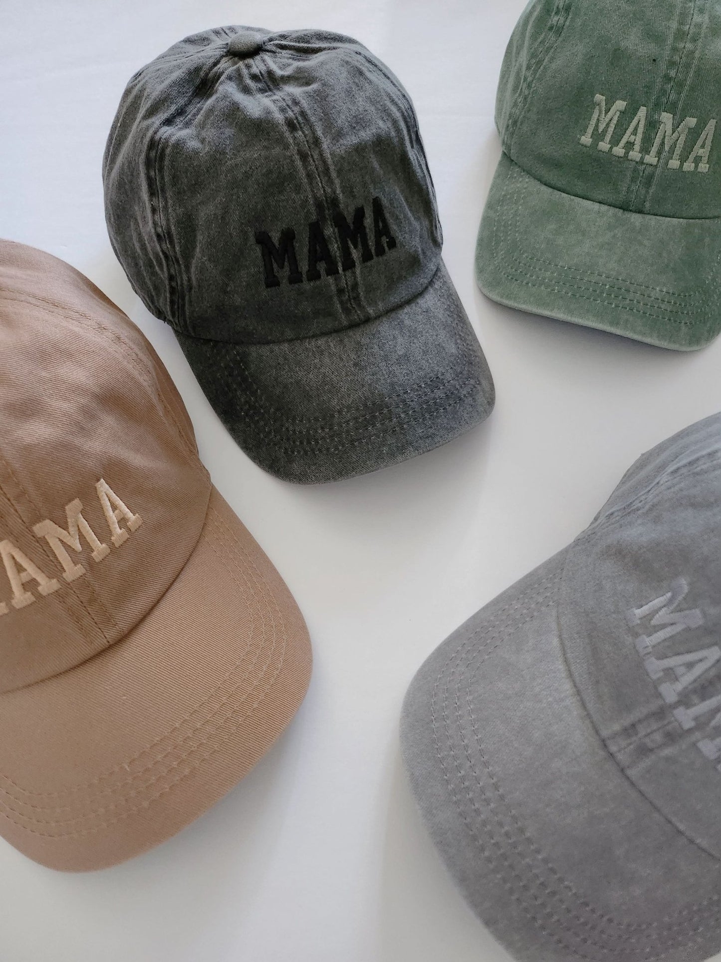 MAMA Embroidery Baseball Cap - 4 Colors kids outfit