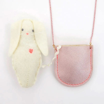 MeriMeri Bunny Pocket Necklace kids outfit