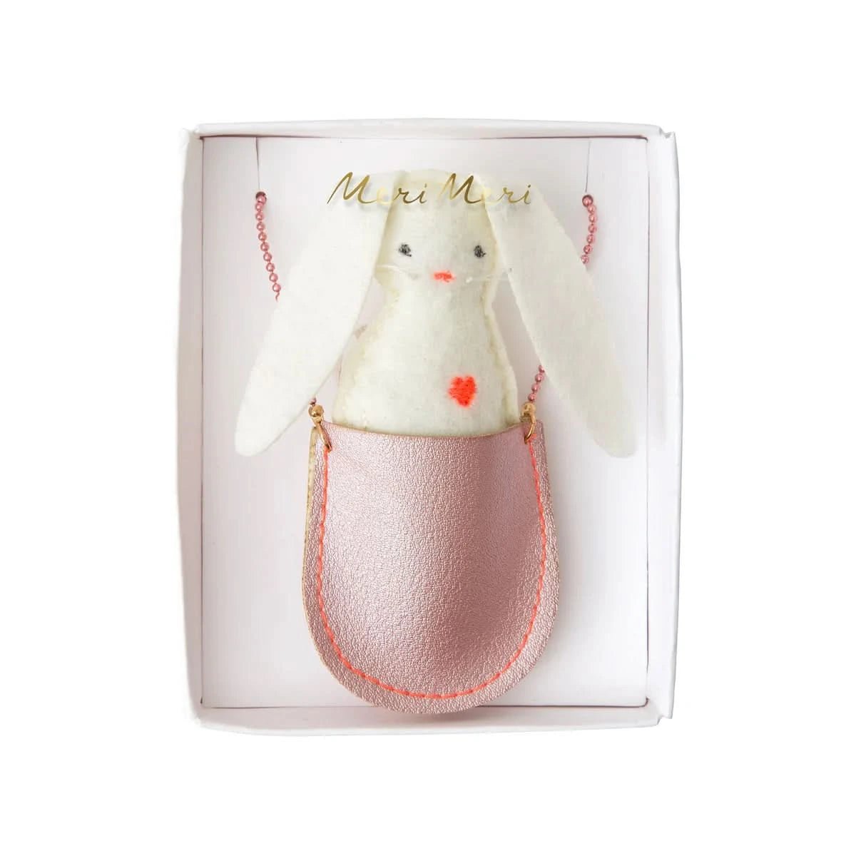 MeriMeri Bunny Pocket Necklace kids outfit