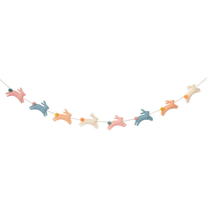 MeriMeri Felt Bunny Garland kids outfit