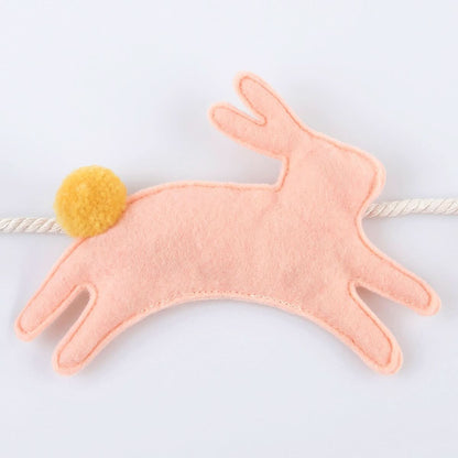 MeriMeri Felt Bunny Garland kids outfit