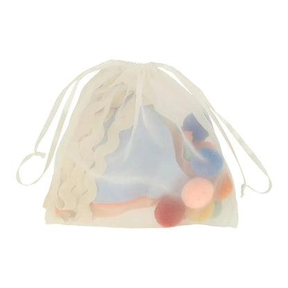 MeriMeri Pastel Pompom Flag Garland kids outfit