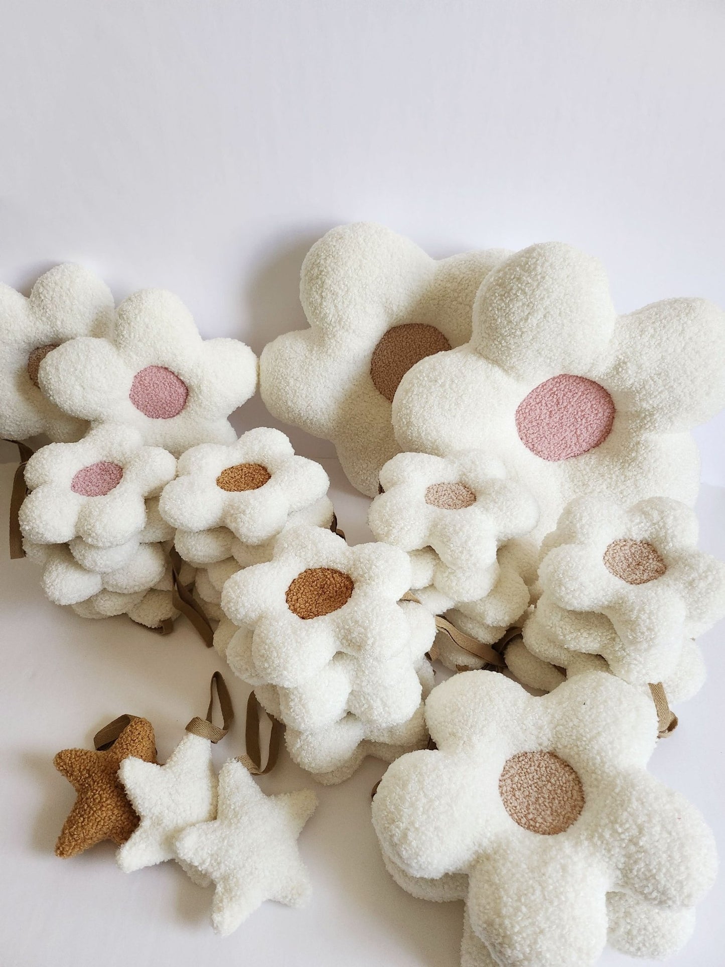 Millie and Rose Medium Daisy Pacifier Holder/ Cushion - 2 Colors kids outfit