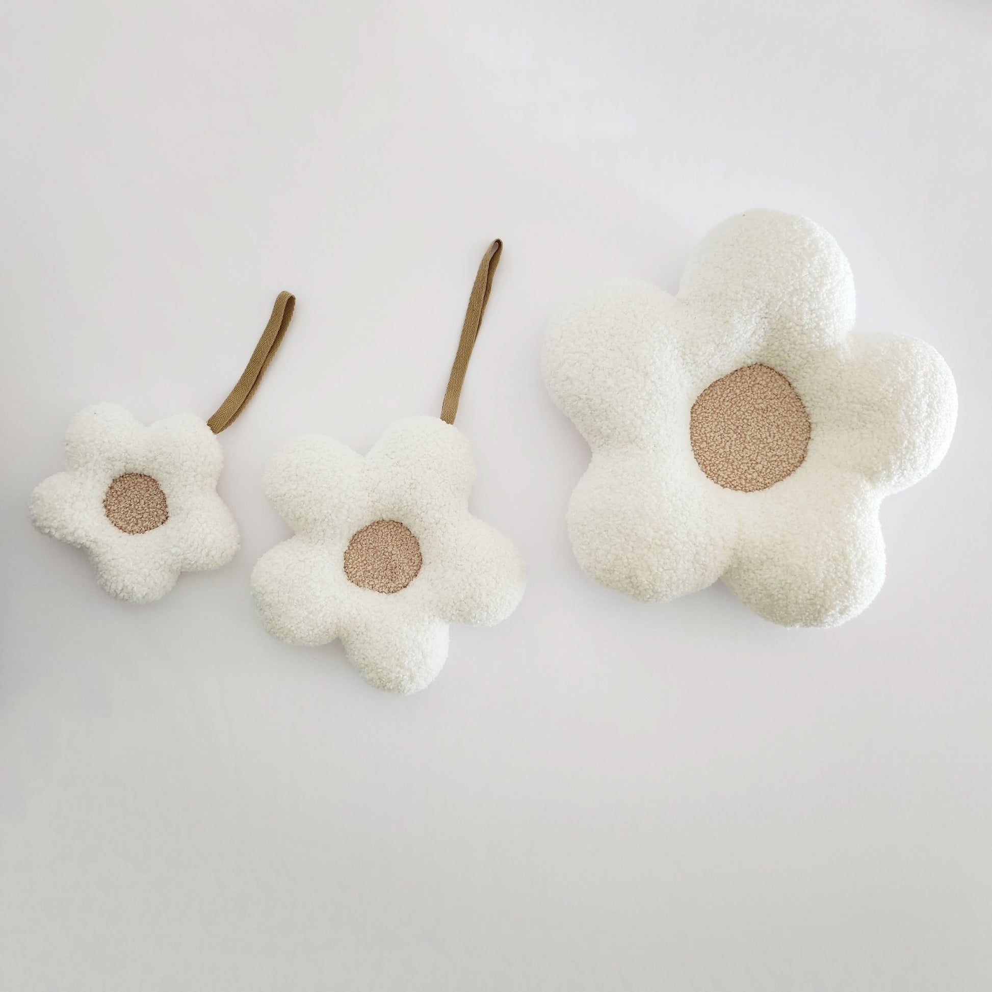 Millie and Rose Medium Daisy Pacifier Holder/ Cushion - 2 Colors kids outfit