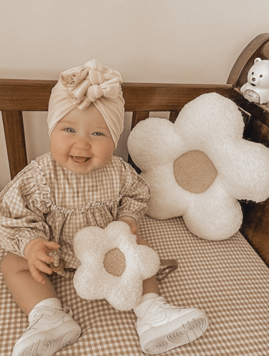 Millie and Rose Medium Daisy Pacifier Holder/ Cushion - 2 Colors kids outfit