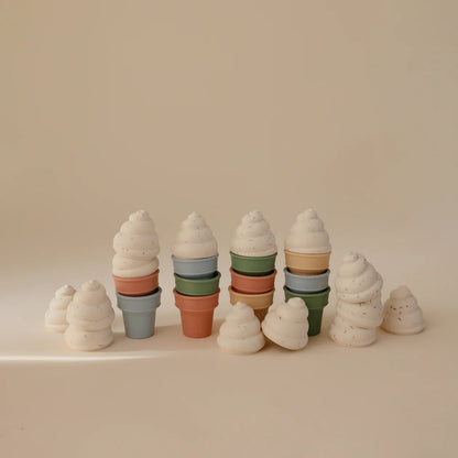 Mushie Mix and Match Ice Cream Toy kids outfit