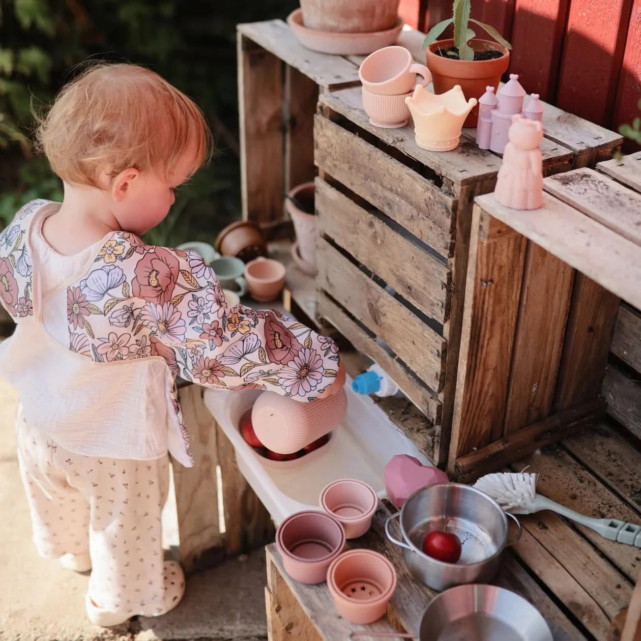 Mushie Princess Mold Free Bath Play Set - 4 Pack kids outfit