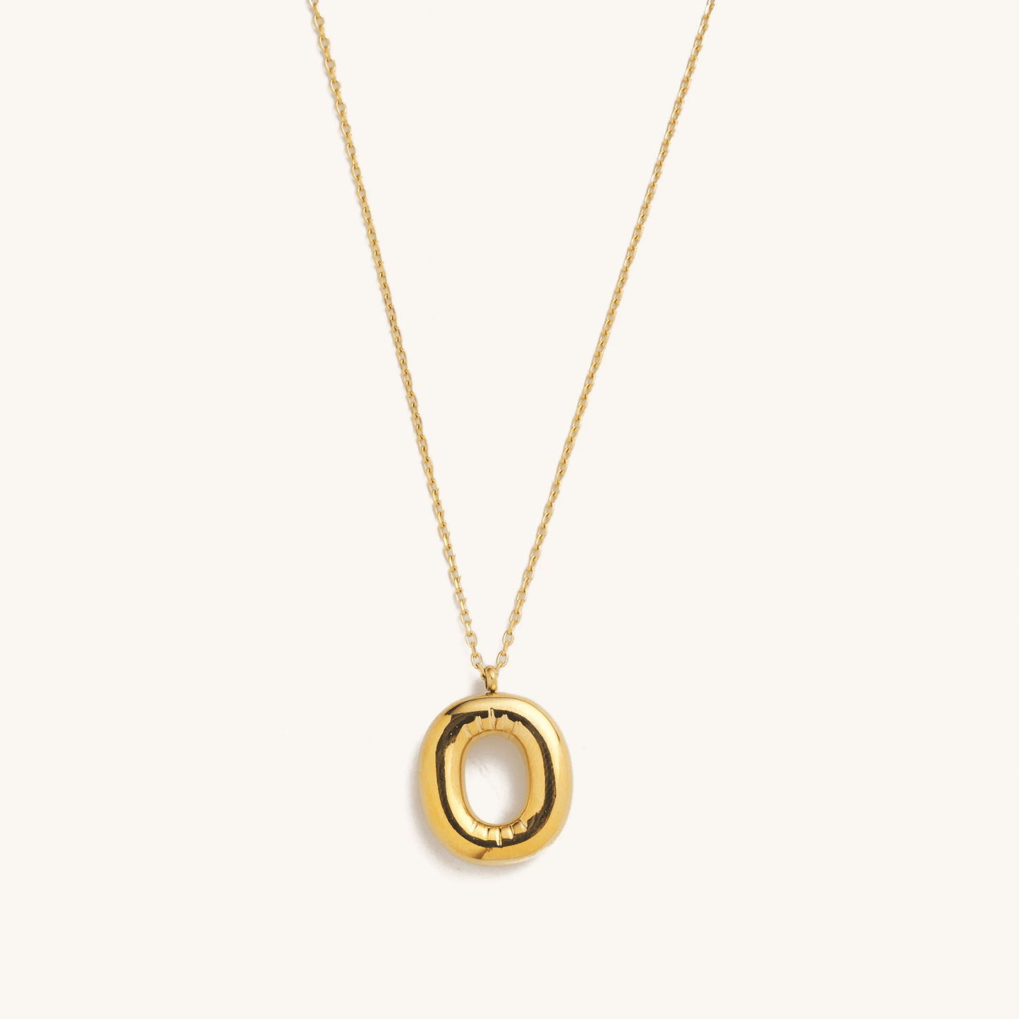 Nikki Bubble Initial Necklace kids outfit