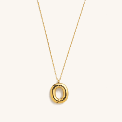 Nikki Bubble Initial Necklace kids outfit