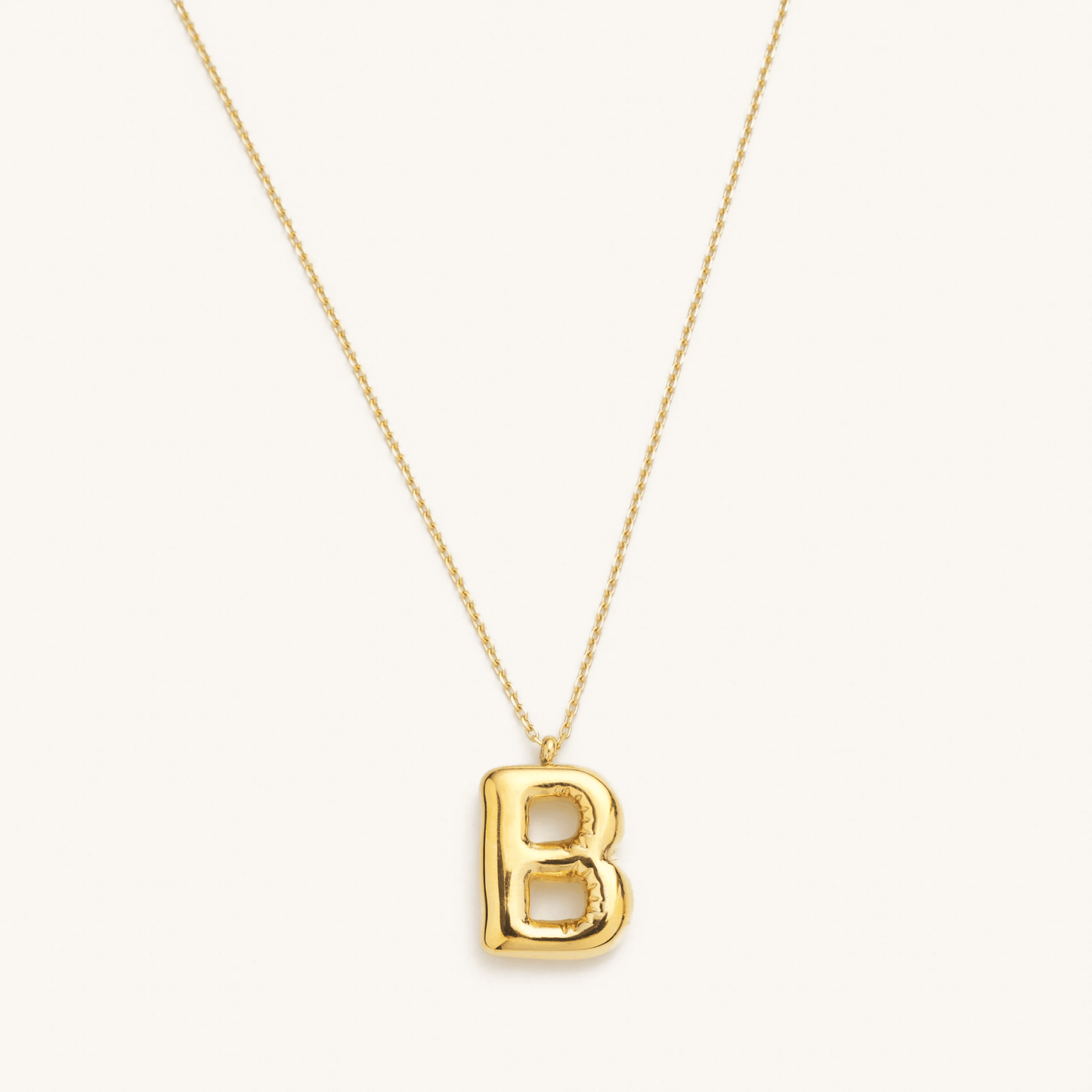 Nikki Bubble Initial Necklace kids outfit