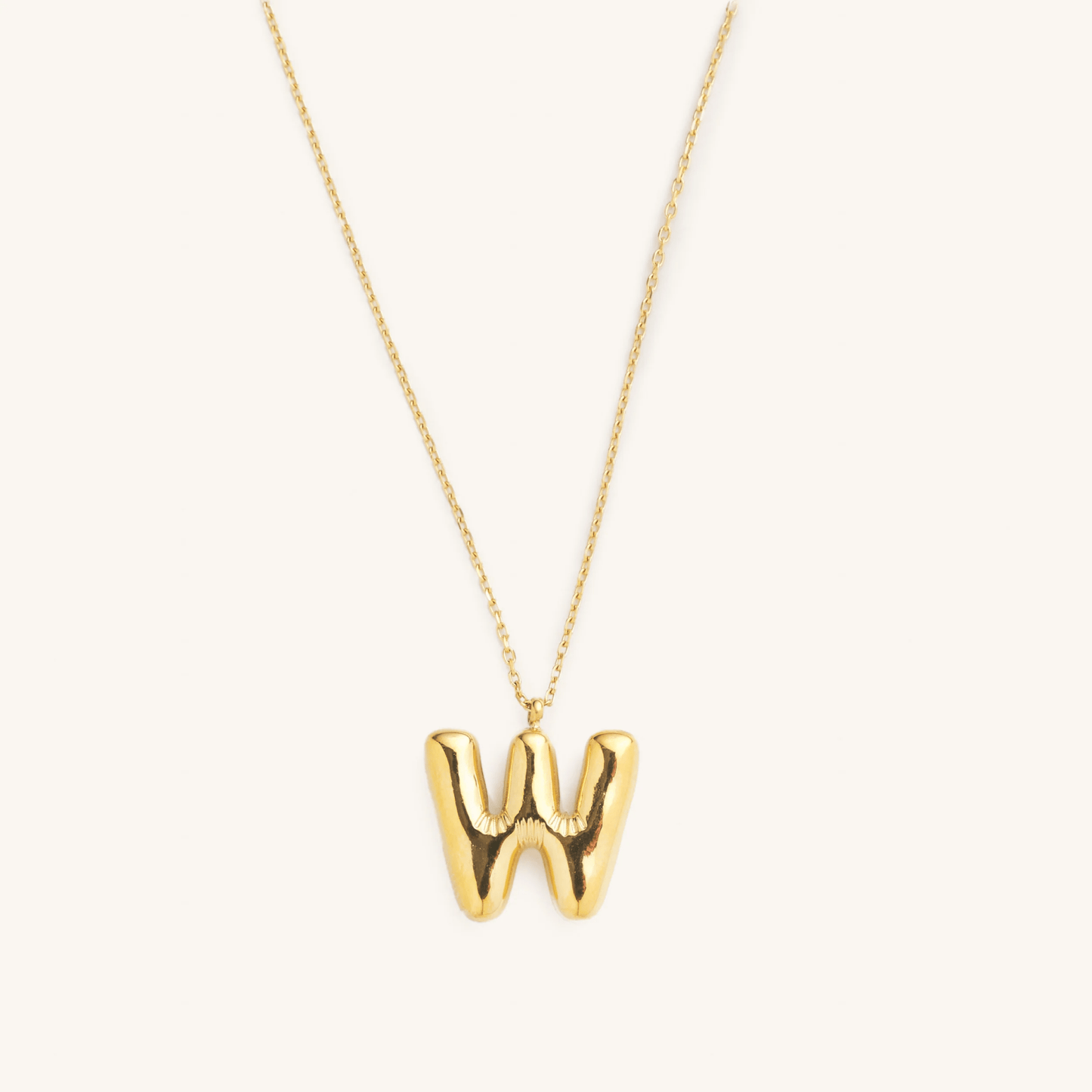 Nikki Bubble Initial Necklace kids outfit