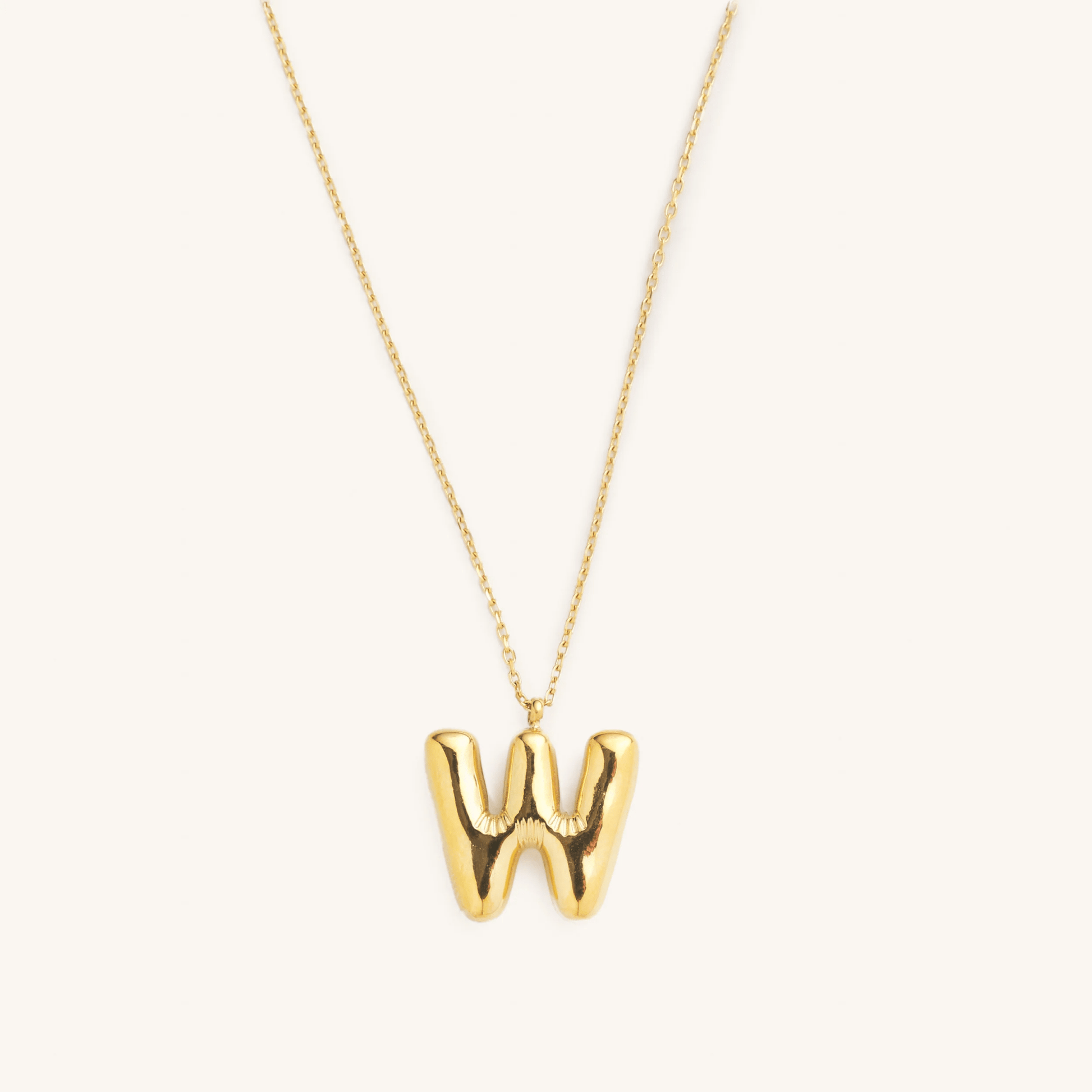 Nikki Bubble Initial Necklace kids outfit