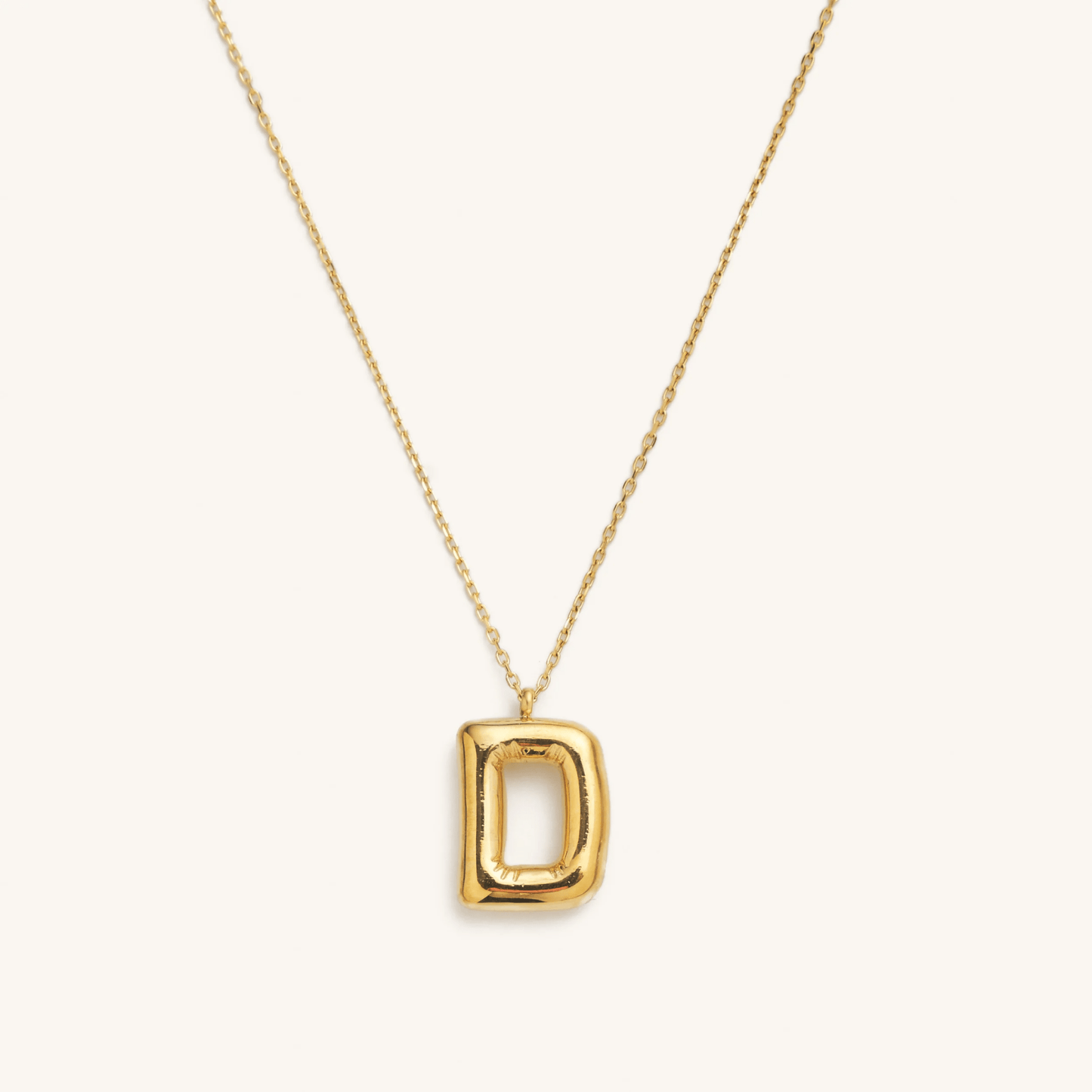 Nikki Bubble Initial Necklace kids outfit