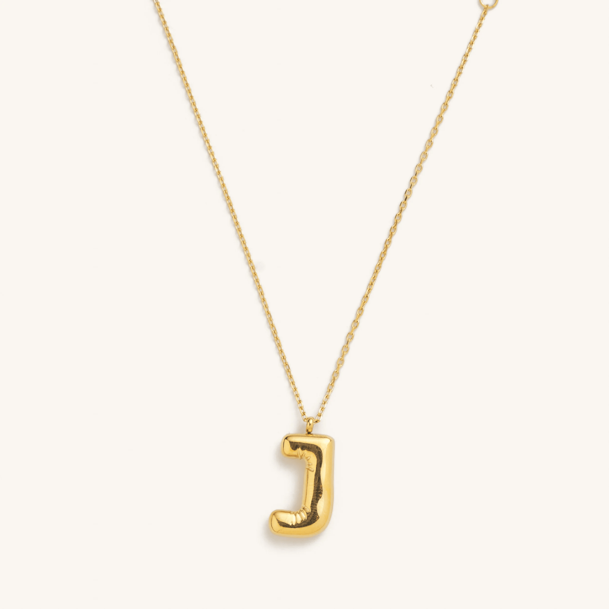 Nikki Bubble Initial Necklace kids outfit