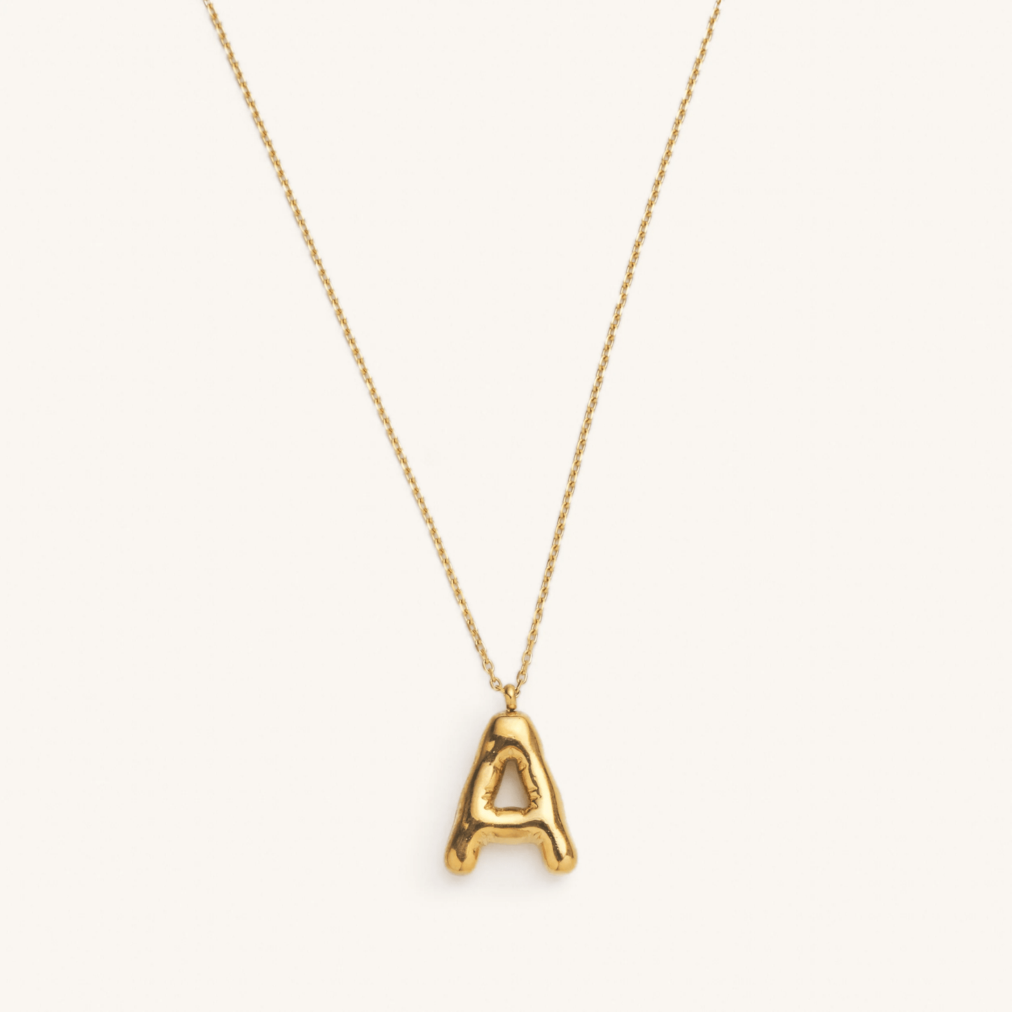 Nikki Bubble Initial Necklace kids outfit