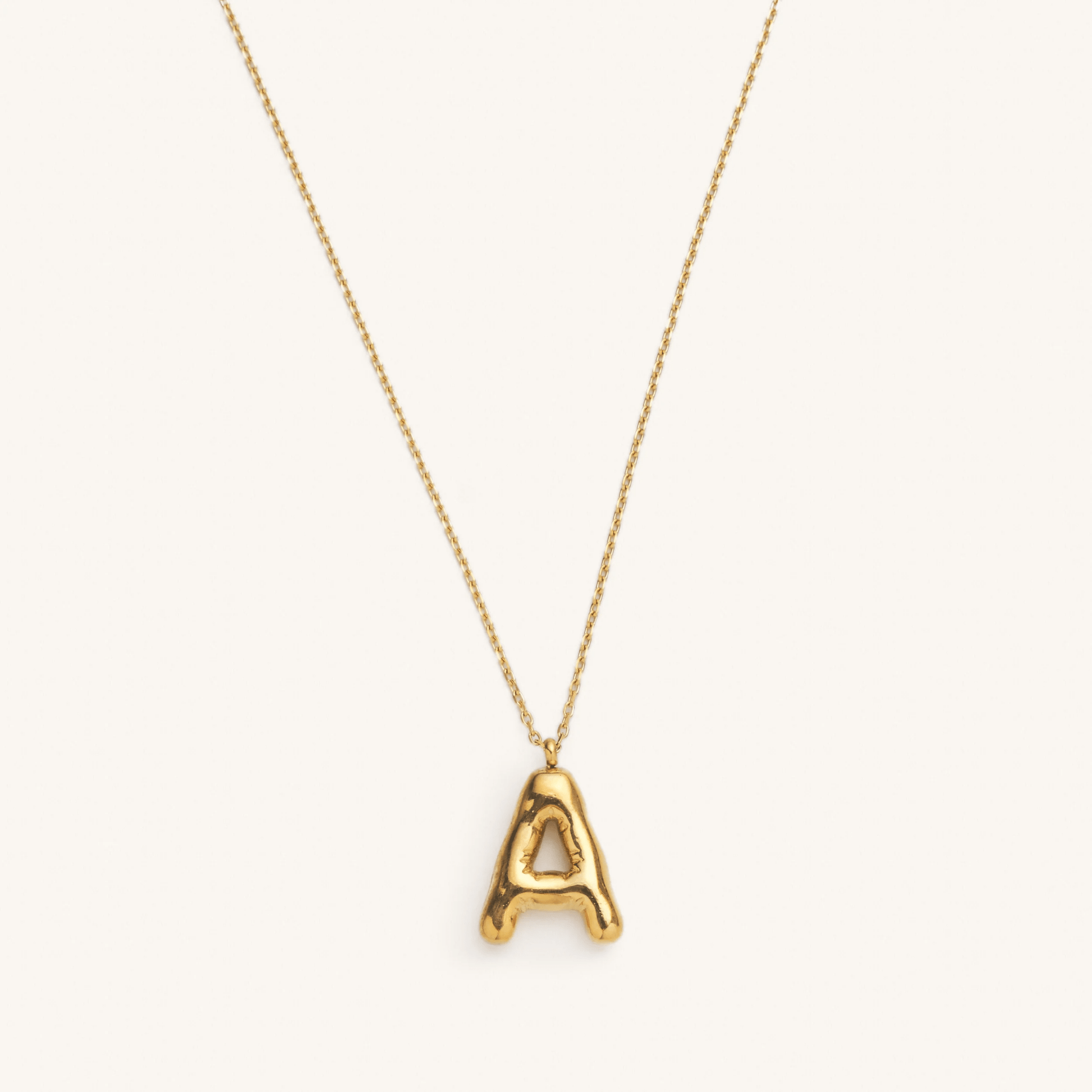 Nikki Bubble Initial Necklace kids outfit