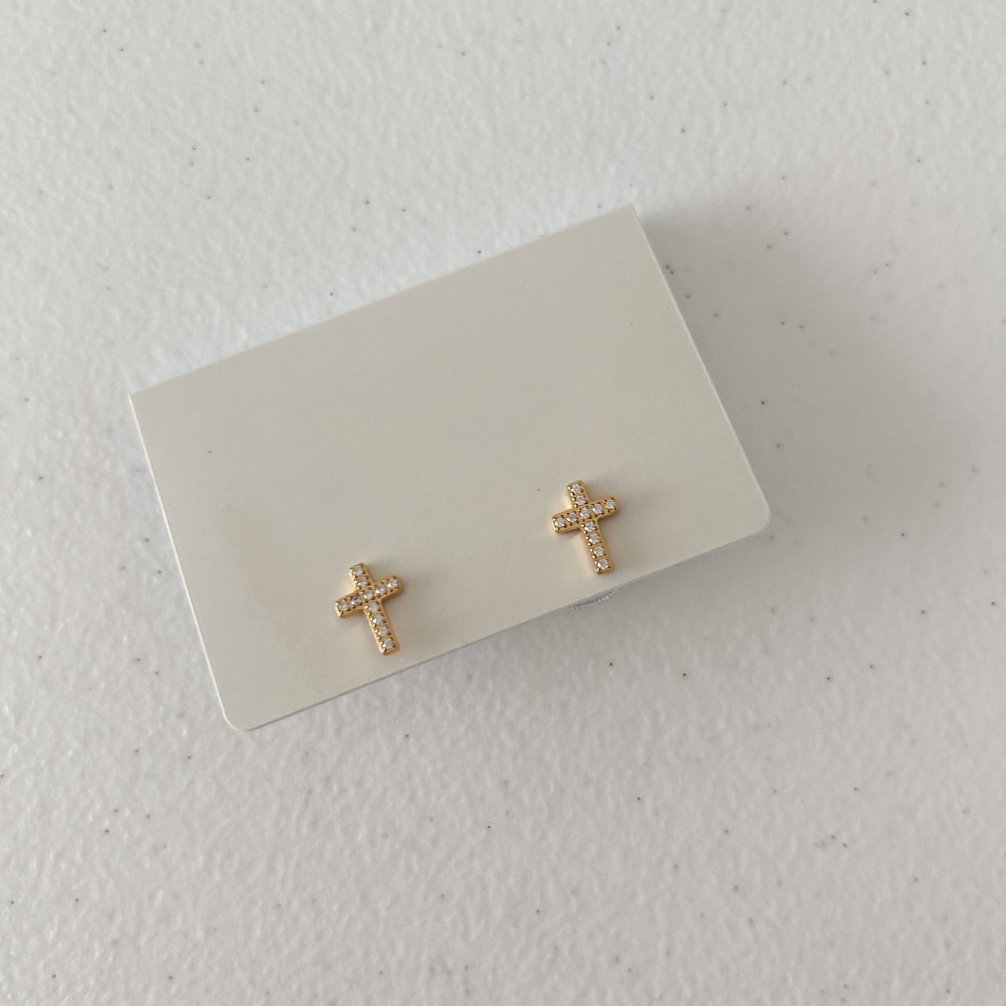 Nikki Cross Studs Earrings kids outfit