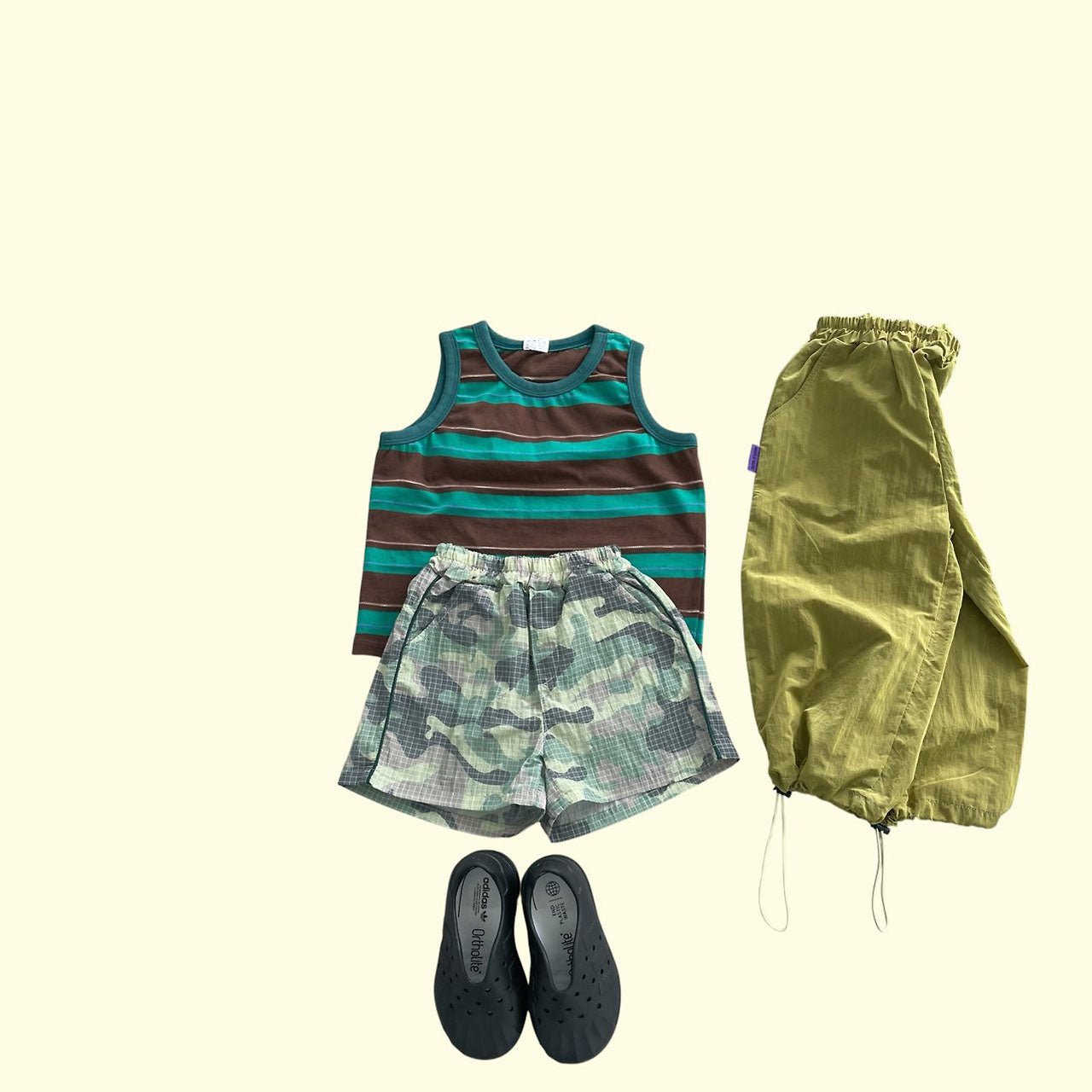 [Pre - Order] Toddler SS26 Camouflage Shorts (3 - 11y) - 2 Colors kids outfit