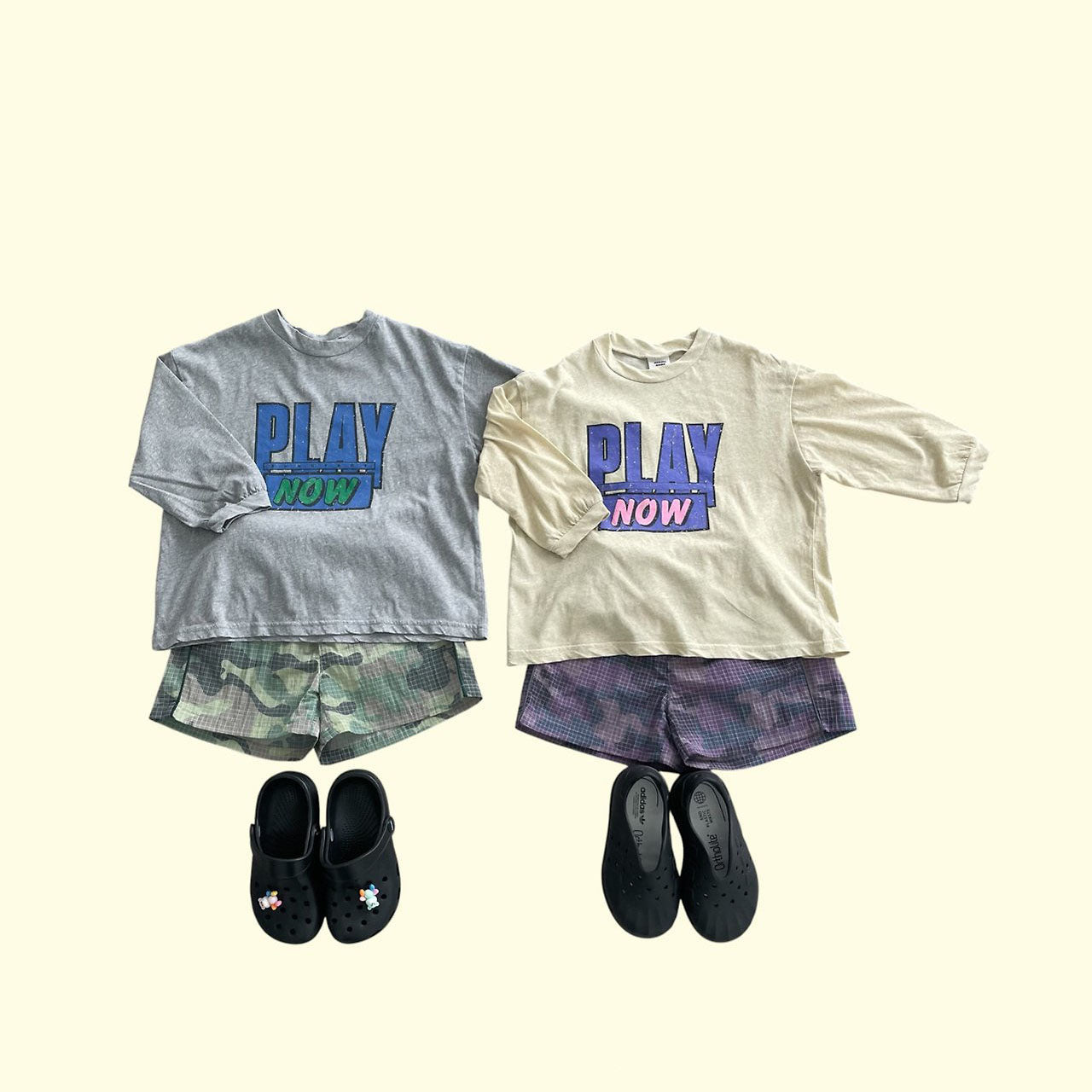 [Pre - Order] Toddler SS26 Camouflage Shorts (3 - 11y) - 2 Colors kids outfit