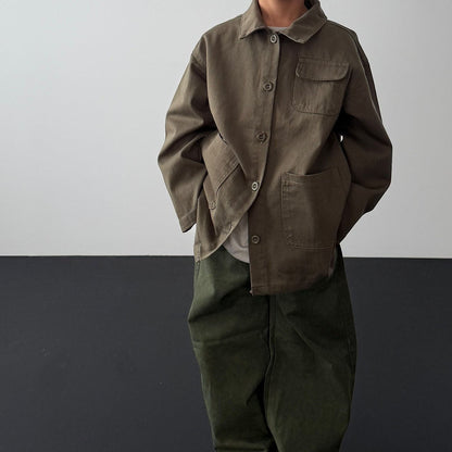 [PRO-ORDER] Kids F26 Work Jacket (3-8y) - 2 Colors kids outfit