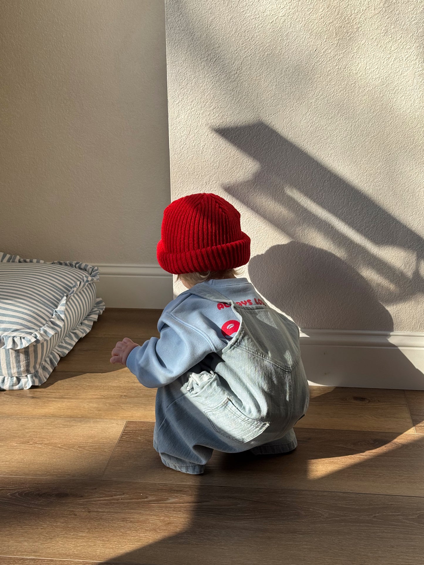 Toddler Denim Overalls (1-7y) - Blue - AT NOON STORE