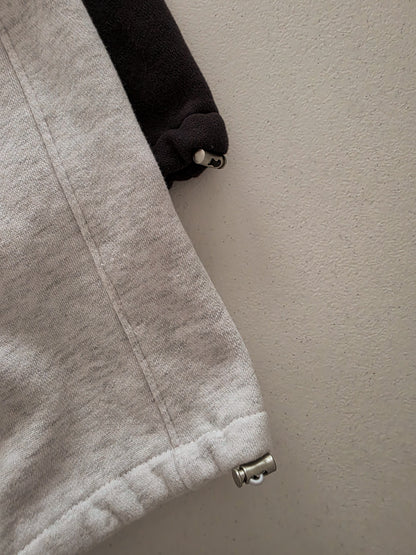 Kids Brushed Cotton Adjustable Hem Loose Fit Jogger Pants (2-8y) - 2 Colors