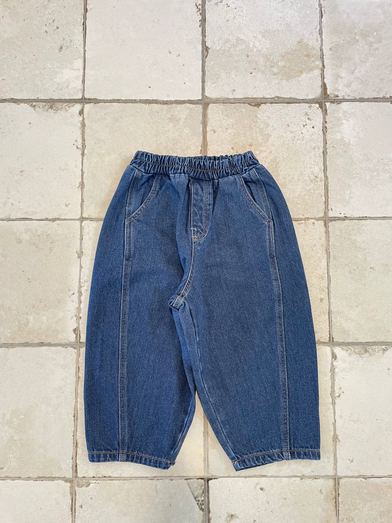 Toddler W25 Brushed Cotton Denim Pull-on Pants (1-7y)