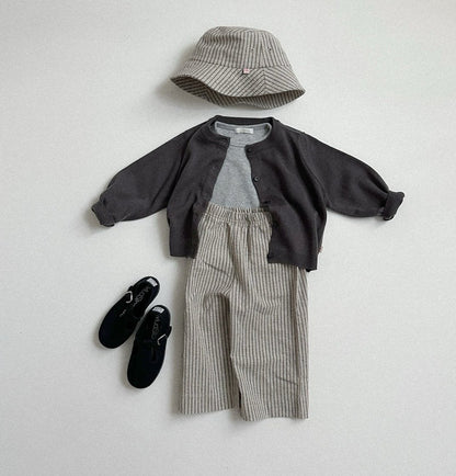 Toddler F25 Stripe Pull-on Wide Pants (10m-4y) - 3 Colors - AT NOON STORE