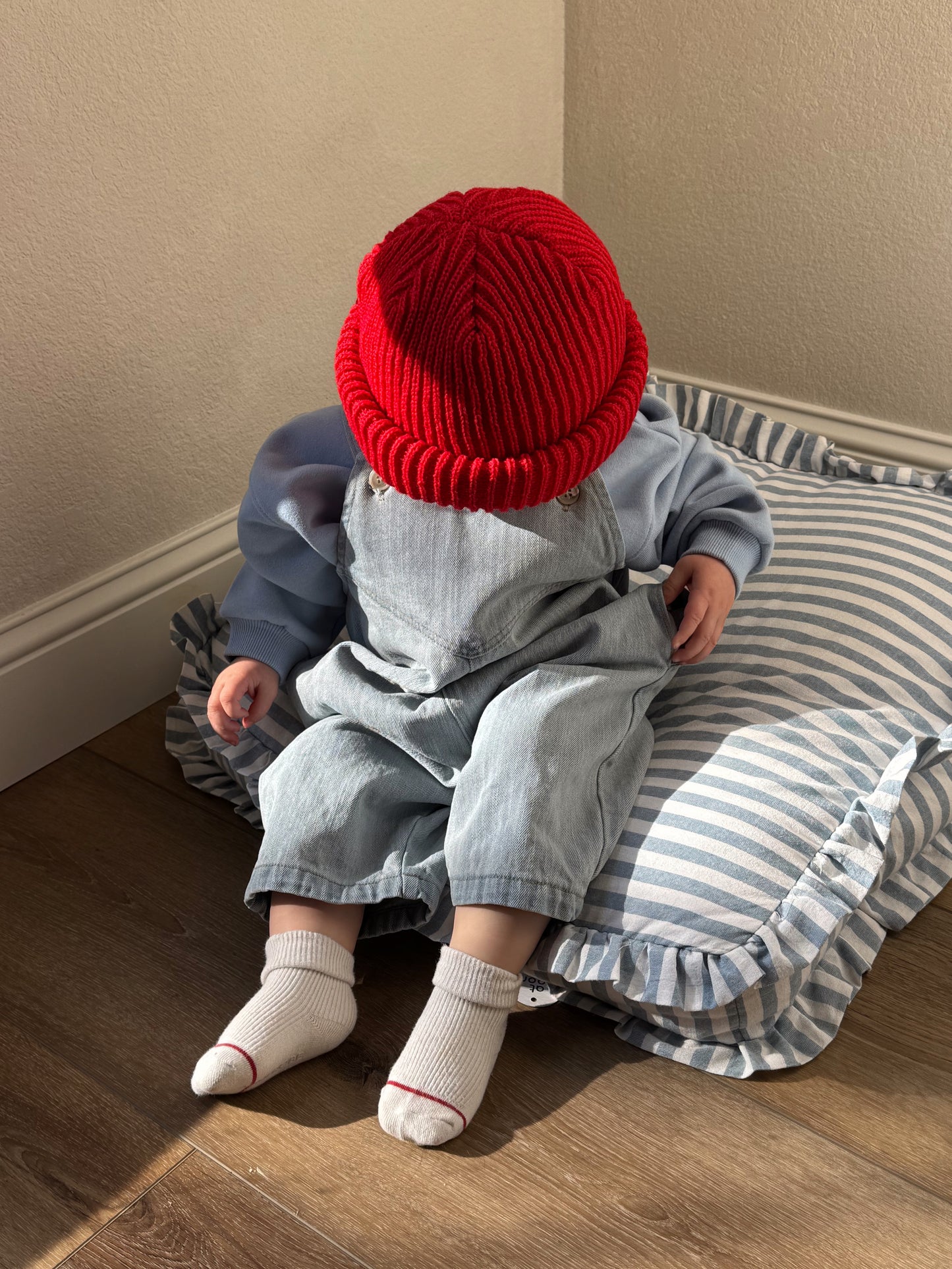 Toddler Denim Overalls (1-7y) - Blue - AT NOON STORE