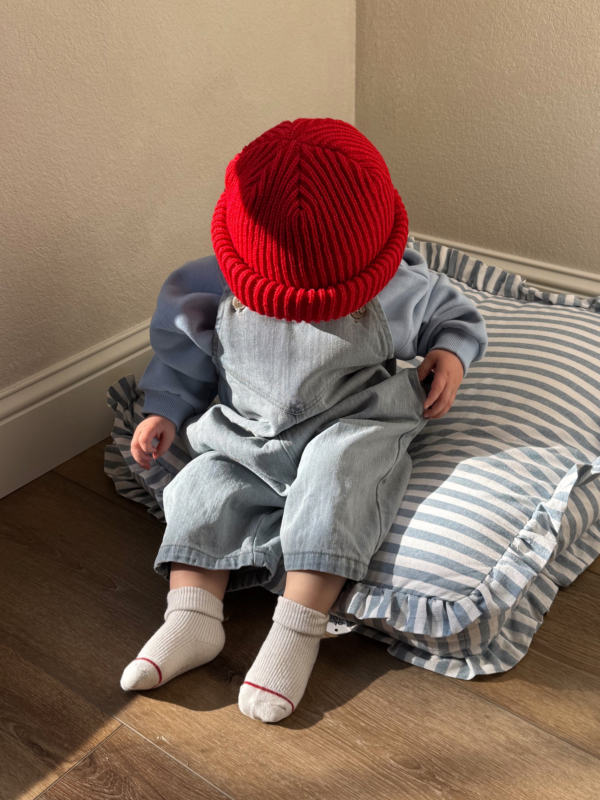 Toddler Denim Overalls (1-7y) - Blue - AT NOON STORE