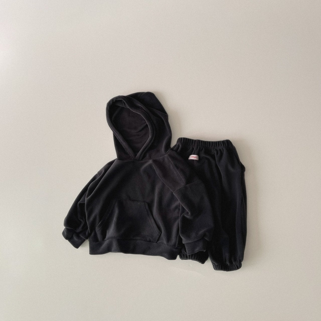 Toddler W25 Comfy Fleece Hoodie and Jogger Pants Set (1-6y) - 2 Colors