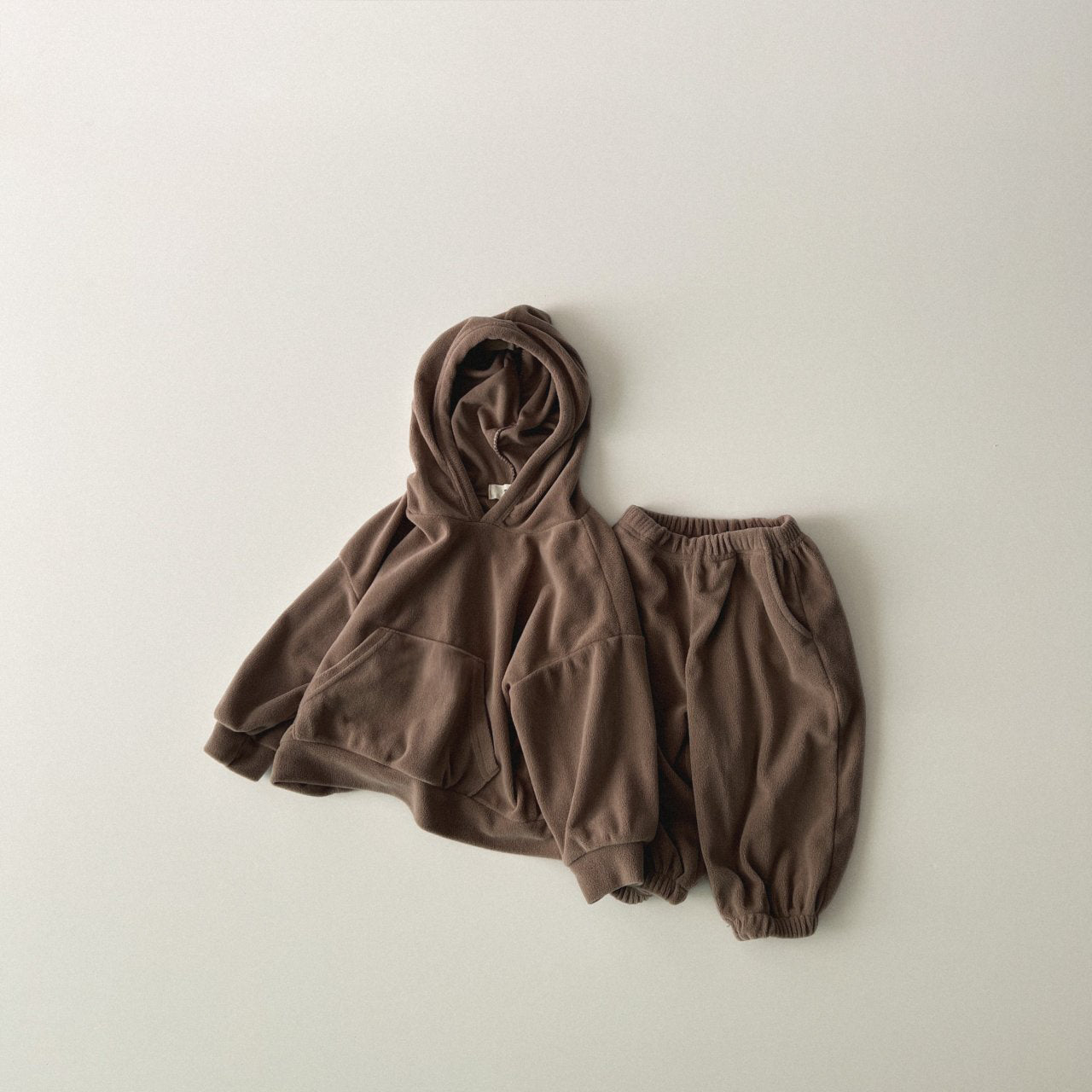 Toddler W25 Comfy Fleece Hoodie and Jogger Pants Set (1-6y) - 2 Colors