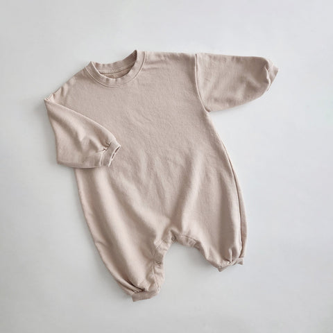 Baby At Noon Bubble Jumpsuit (9-15m) - Tan