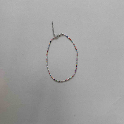 SS25 Multi Color Beaded Necklace - 4 Colors kids outfit