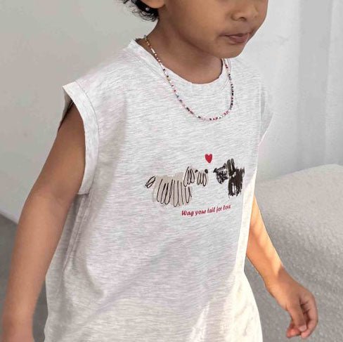 SS25 Multi Color Beaded Necklace - 4 Colors kids outfit