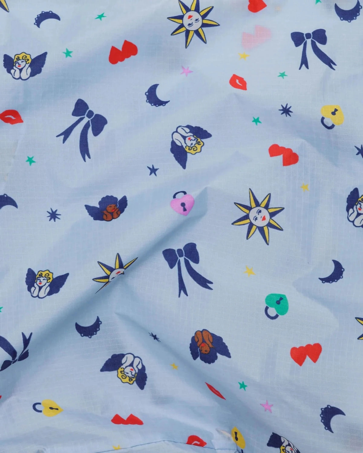 Standard Baggu - Ditsy Charms kids outfit