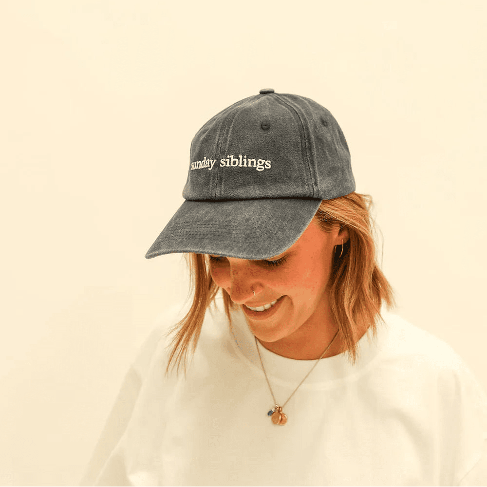 Sunday Cap - Navy - AT NOON STORE