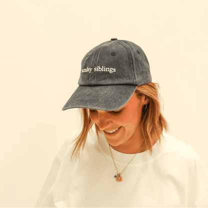Sunday Cap - Navy - AT NOON STORE