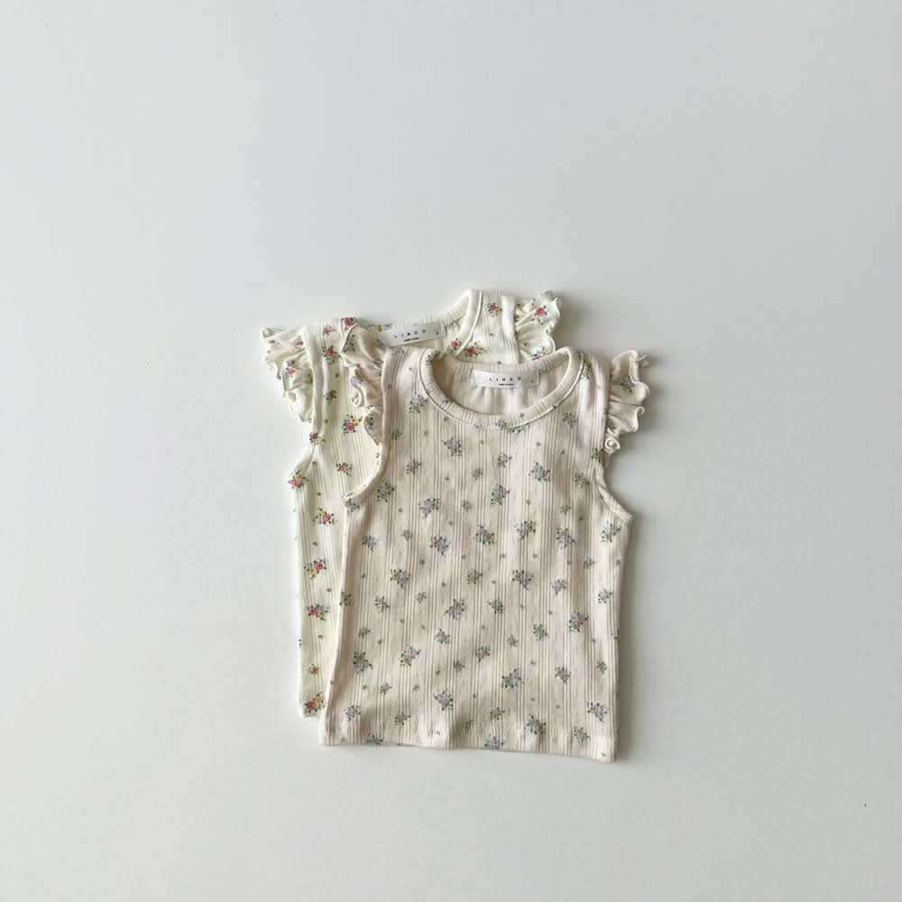Toddle Ruffle Short Sleeve Floral Print Top (1 - 5y) kids outfit