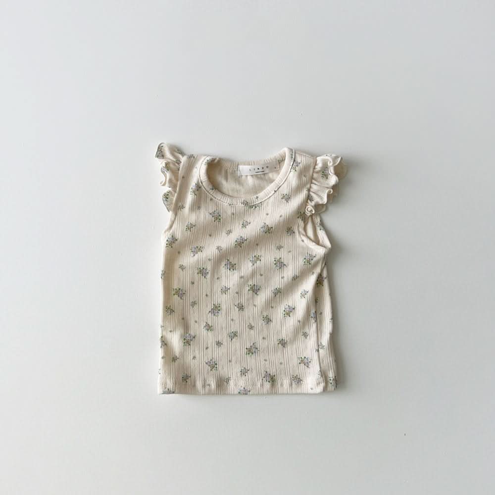 Toddle Ruffle Short Sleeve Floral Print Top (1 - 5y) kids outfit