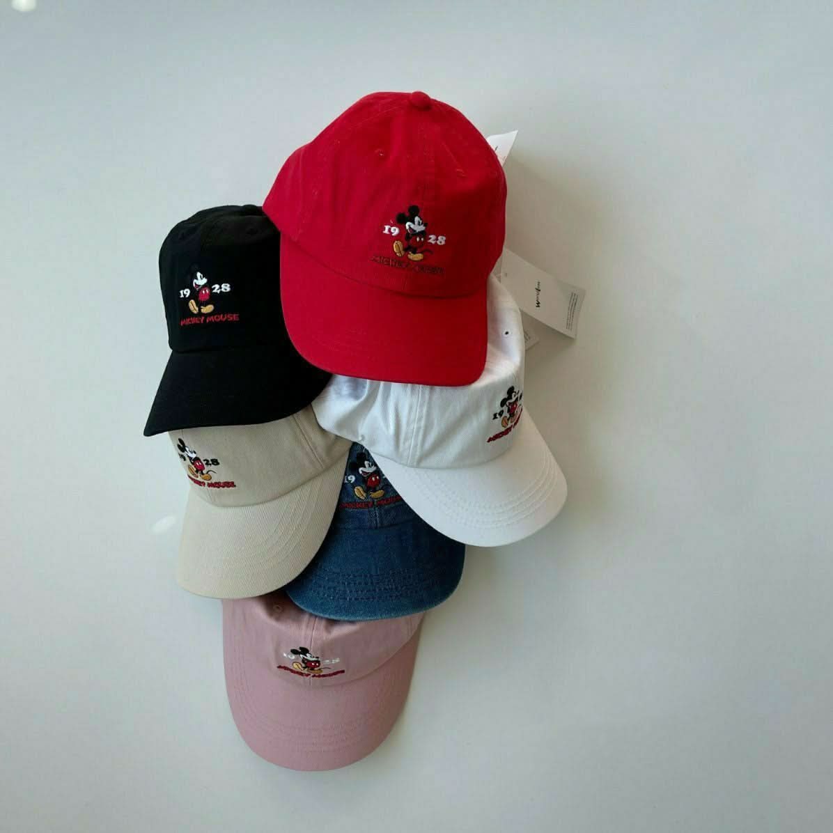 Toddler 1928 Mickey Mouse Baseball Cap (3 - 6y) - 6 Colors kids outfit