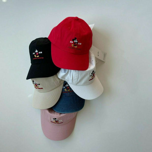 Toddler 1928 Mickey Mouse Baseball Cap (3 - 6y) - 6 Colors kids outfit