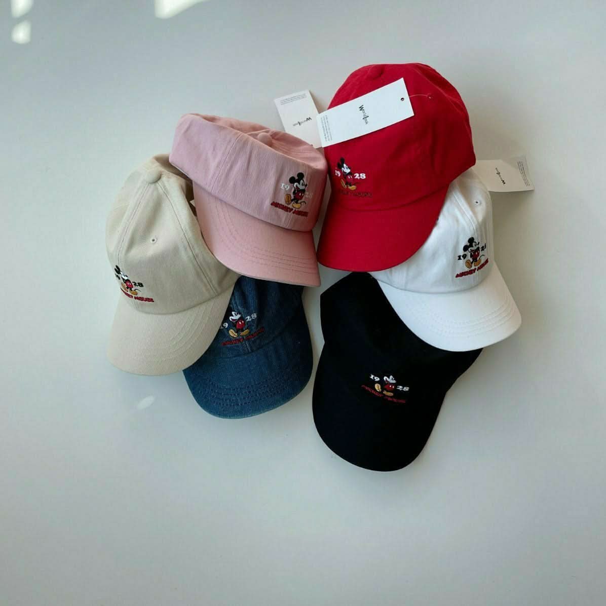 Toddler 1928 Mickey Mouse Baseball Cap (3 - 6y) - 6 Colors kids outfit