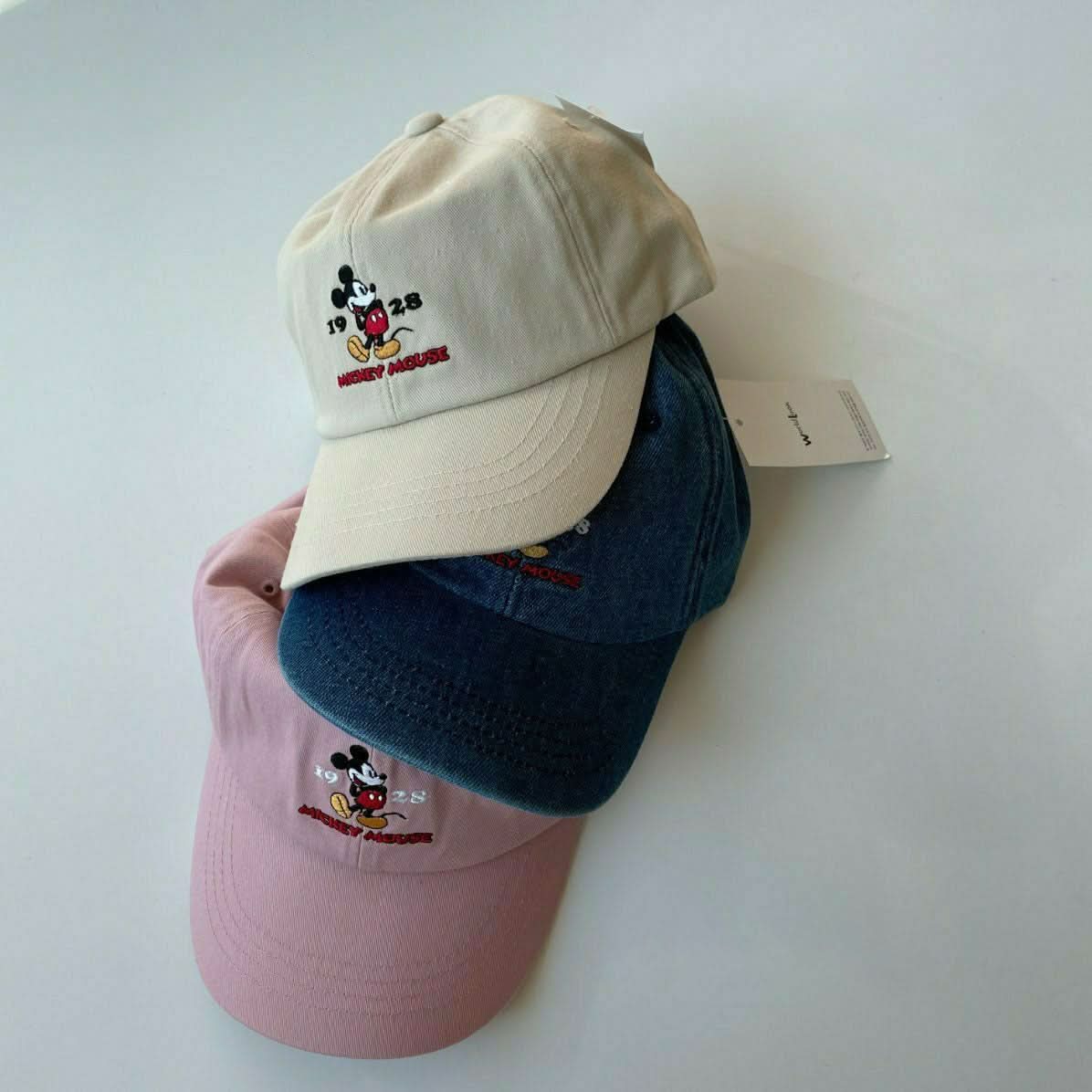 Toddler 1928 Mickey Mouse Baseball Cap (3 - 6y) - 6 Colors kids outfit