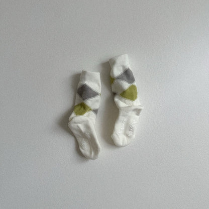 Toddler 3Pk Argyle Socks Set (2 - 7y) kids outfit