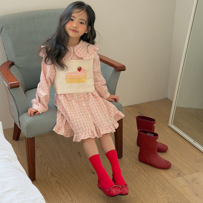 Toddler 3Pk Heart Jacquard Socks Set (2 - 7y) - AT NOON STORE